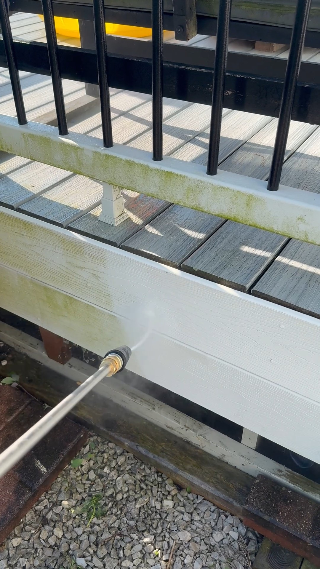 Best pressure washer for stubborn buildup EVER 😍✨🙌 this is about a year and a half of buildup on the side of our deck and I was amazed with how easy it all came off, definitely one of my favorite Amazon home cleaning tools! Great for decks, bricks, pavers, pavement, garage doors, and so much more 🙌

Amazon home finds, pressure washer, home cleaning, cleaning products, power washer, cleaning tools 

#LTKSeasonal #LTKActive #LTKHome