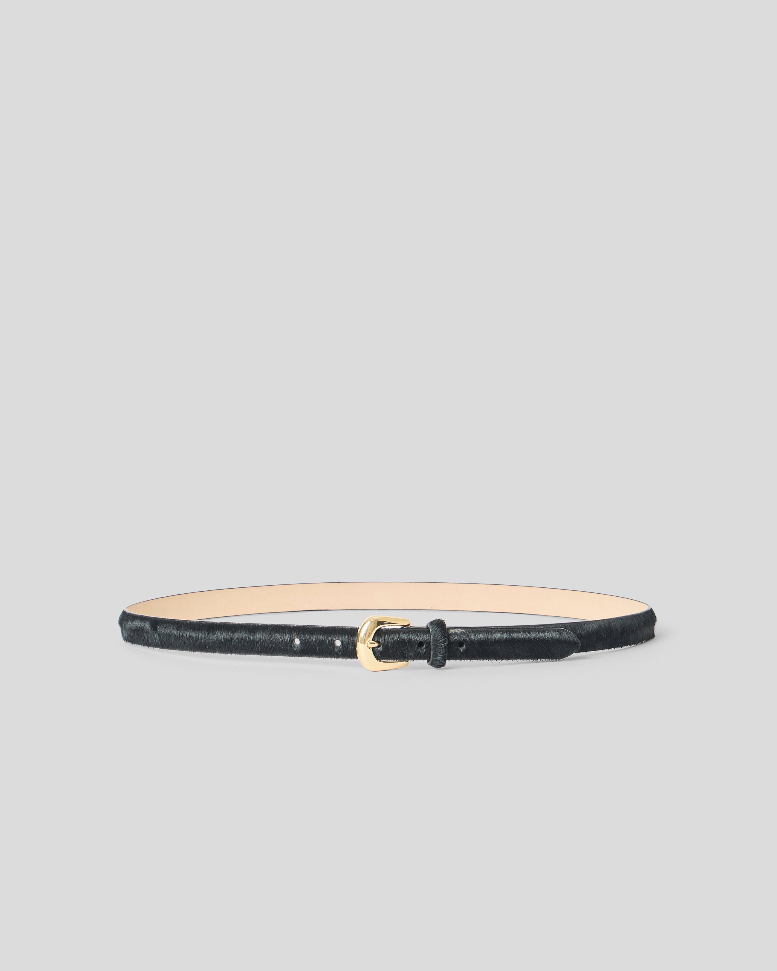 KENNEDY MINI CALF-HAIR LEATHER BELT | B-Low The Belt