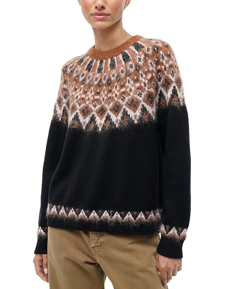 Staud Zane Crewneck Fair Isle Sweater | Bloomingdale's (US)