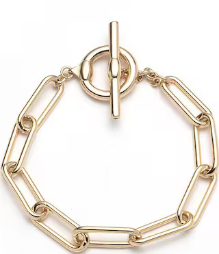 Lauren Ralph Lauren Link Toggle Line Bracelet | Dillard's | Dillard's