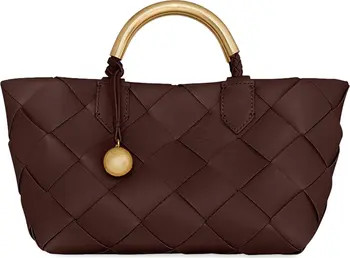 Rebecca Minkoff Mini Frankie Woven Leather Tote | Nordstrom | Nordstrom