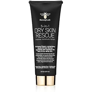 HoneyLab 5 In 1 Dry Skin Rescue Lotion. Intense Moisture Lotion For Severely Dry Skin on Elbows, Han | Amazon (US)