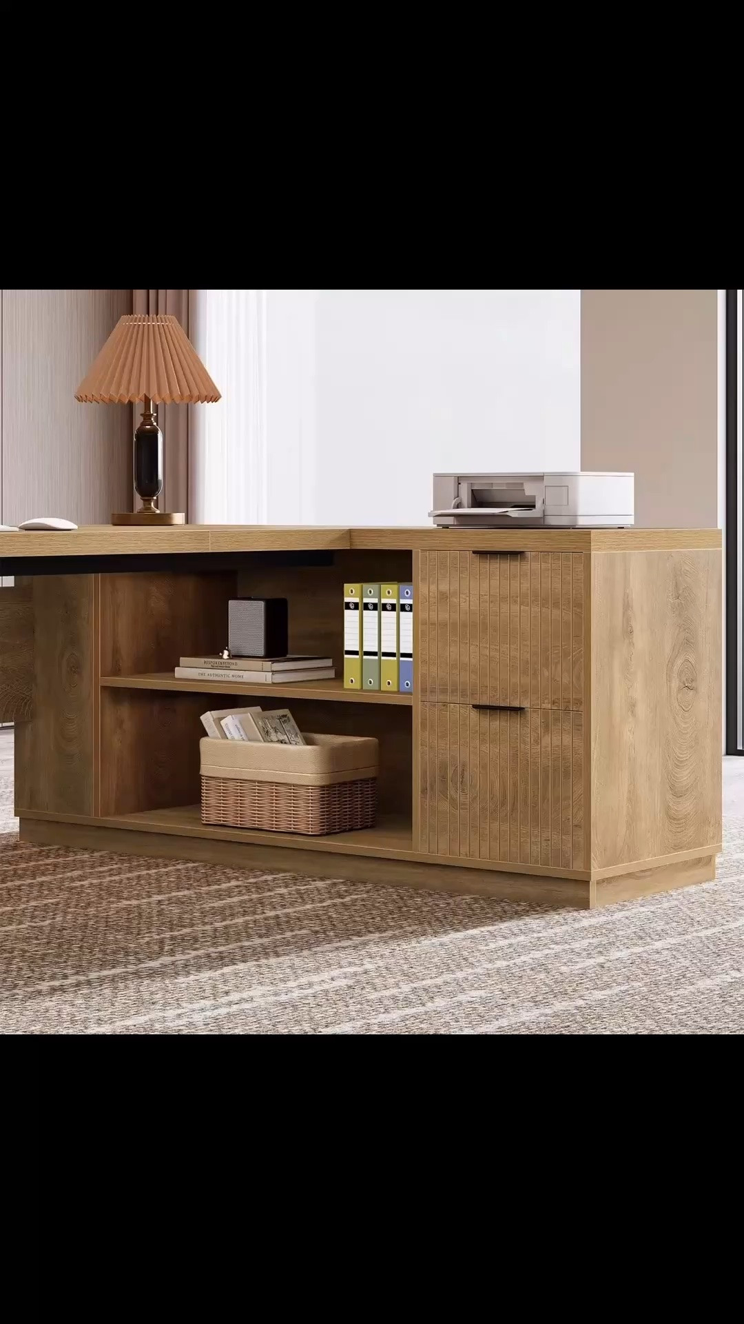 78 Inch L Shaped Large Executive Desk, Corner Home Office Desk

#LTKmorningroutine #LTKMothersDay