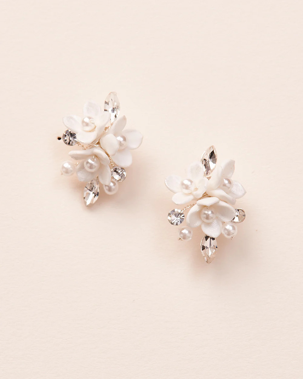 Elin Pearl Stud Earrings | Dareth Colburn