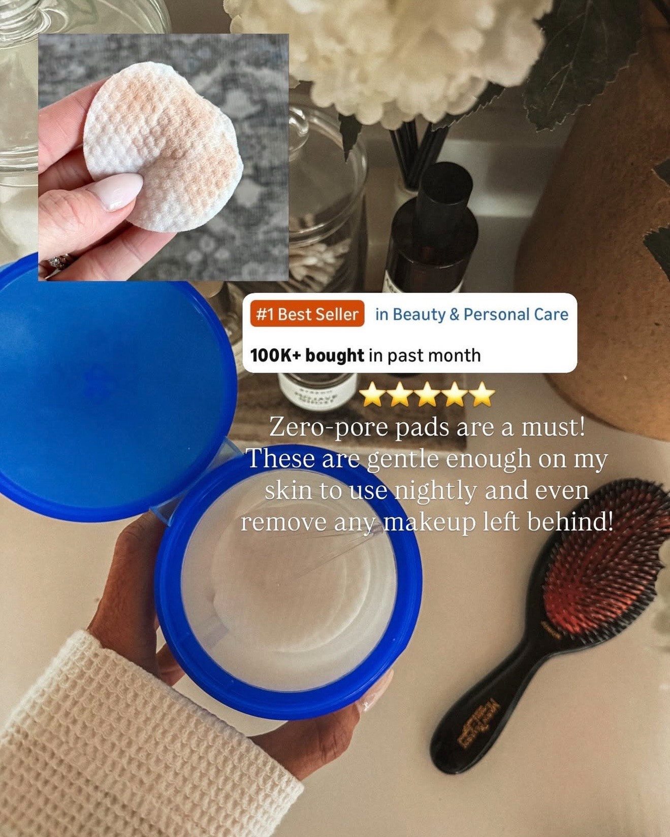 These Medicube Zero Pore Pads are truly a must! These are gentle enough to use on your skin nightly and they help remove any makeup you may have left behind after cleansing too. I have noticed such a huge difference!

#LTKBeauty