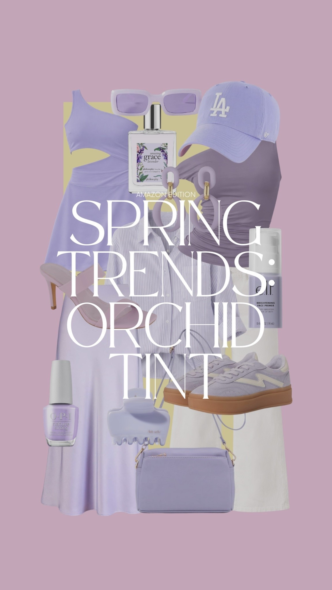 Spring trend I’m reaching for: orchid tint. This dreamy lavender tone feels feminine, fresh, and perfect for transitioning into warmer days.

#LTKdayinmylife #LTKgrwm #LTKSeasonal