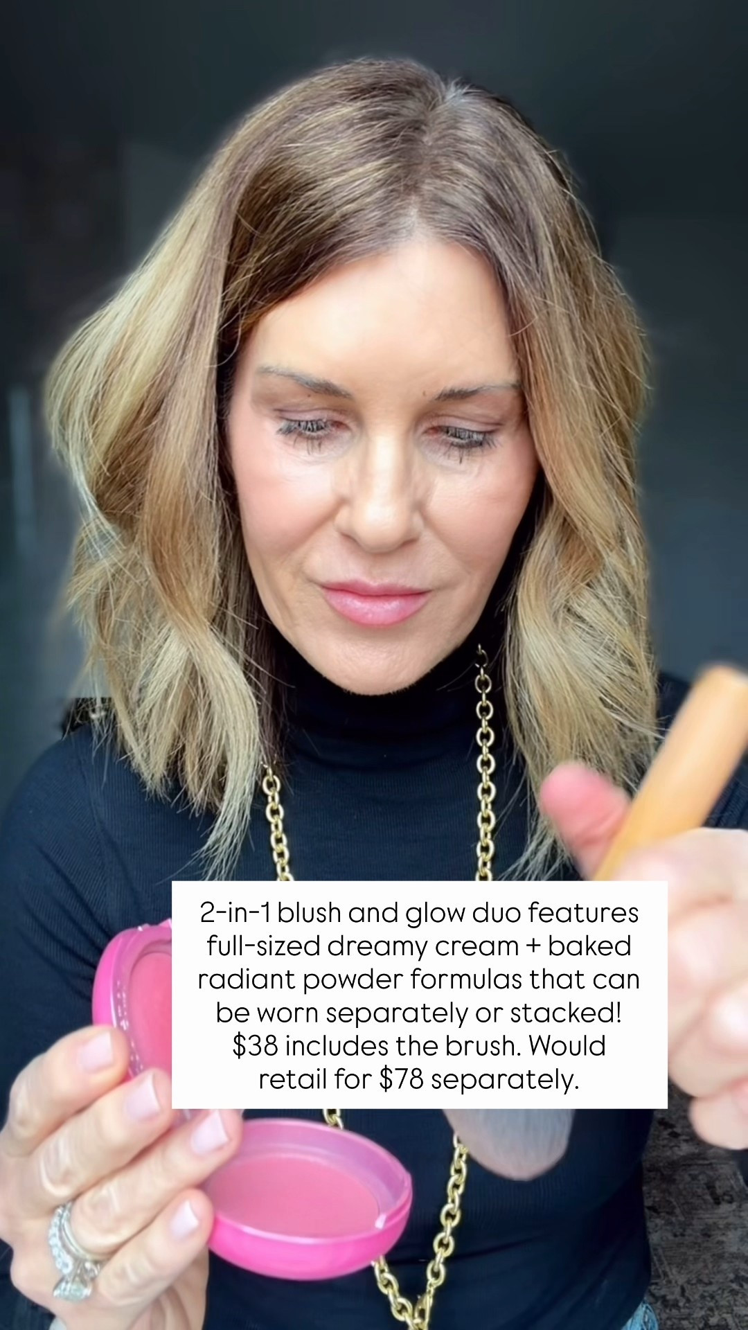 Blush I’m loving wearing pink champagne bought the other color too because I love so much 

#LTKOver40 #LTKBeauty