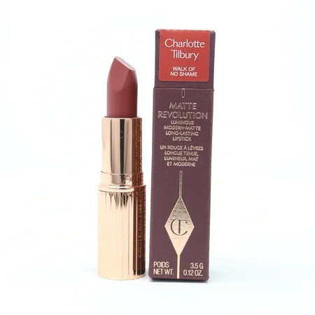 Charlotte Tilbury Matte Revolution Lipstick - Walk of No Shame 0.12 oz | Walmart (US)