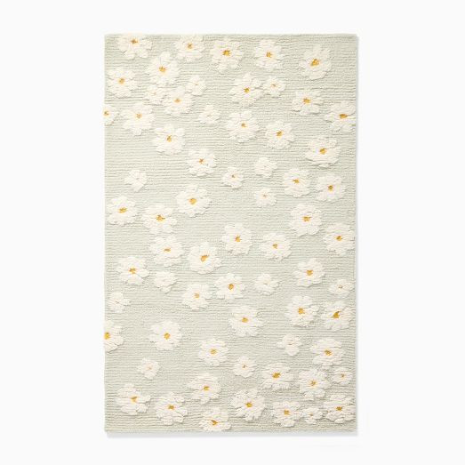 Kids Daisy Meadow Shag Rug | West Elm (US)