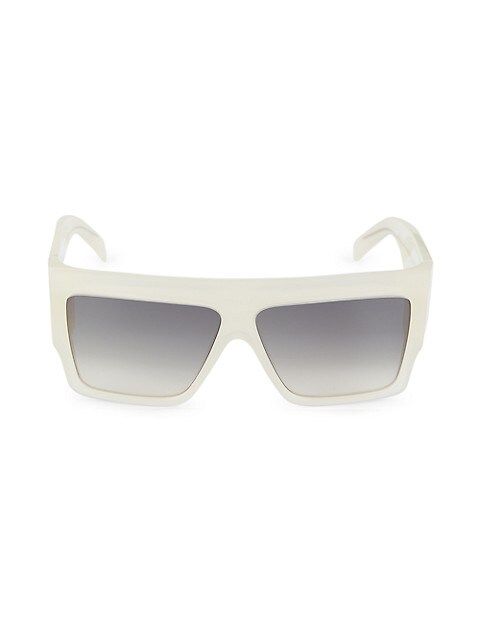 40MM Rectangular Shield Sunglasses | Saks Fifth Avenue