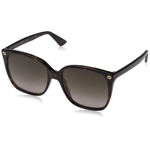 Gucci GG0022S Designer Sunglasses Lens 57 mm | Walmart (US)