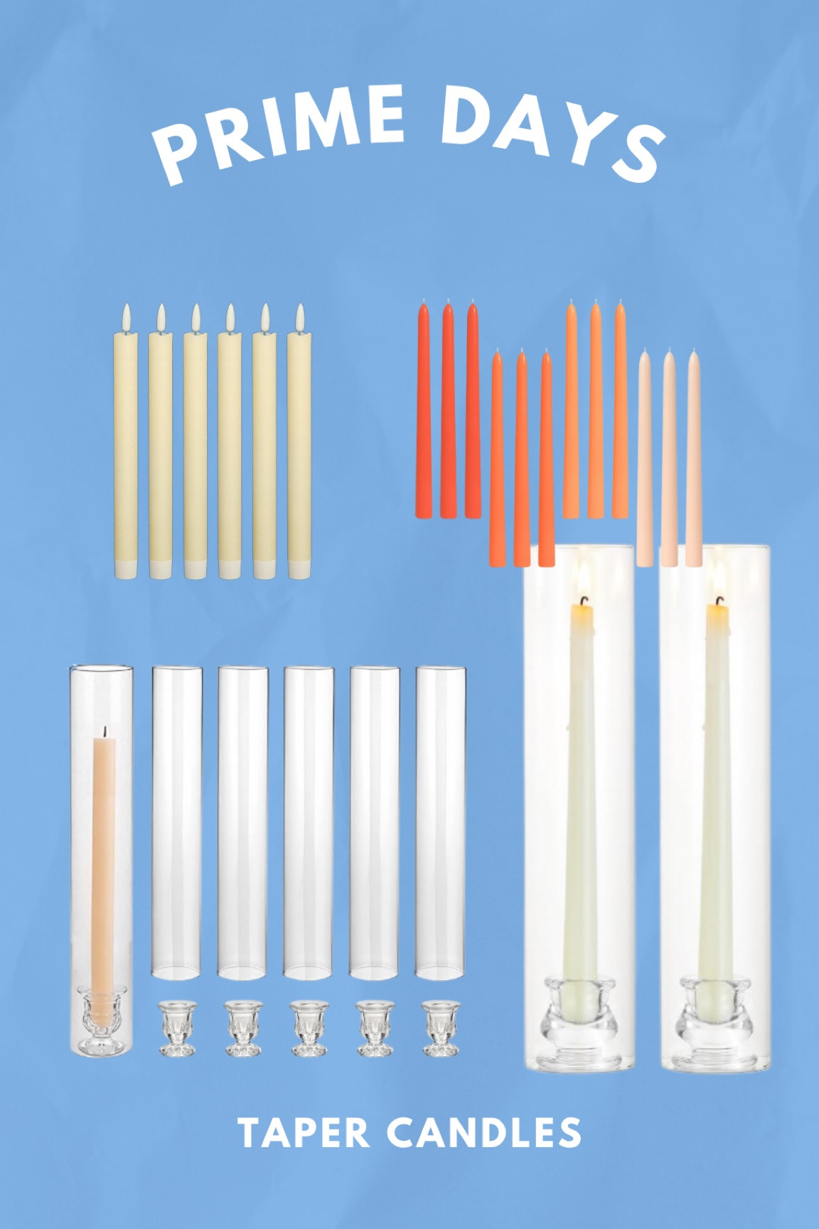 The best taper candle deals of prime days!

#LTKWedding #LTKSeasonal #LTKParties