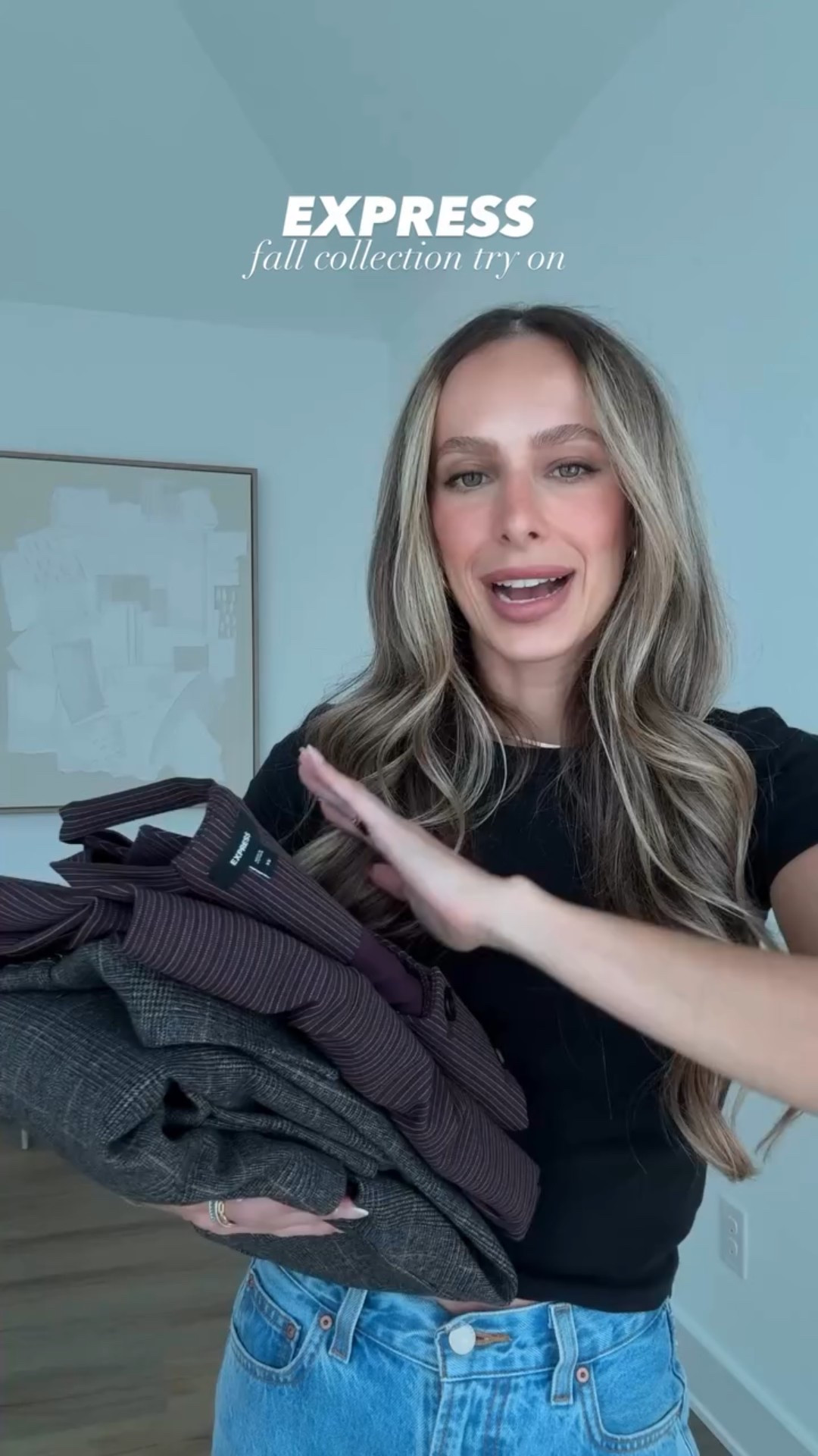 Fall ready with the new pieces from the new Fall collection from @express 🍂 
•
#DressToExpress #gifted #ad #fallfashion #fallstyle #fallootdinspo #workwear