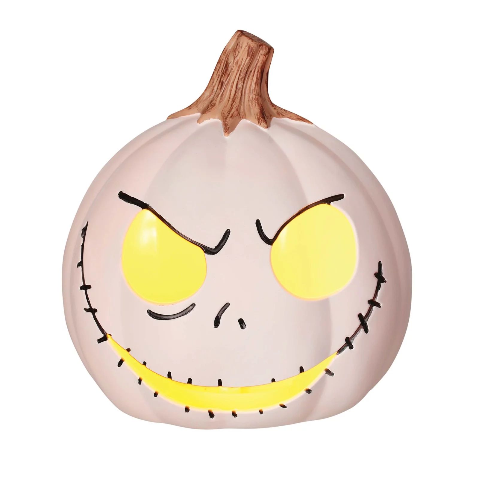 The Nightmare Before Christmas 6in Jack Skellington Light-Up Halloween Pumpkin | Walmart (US)