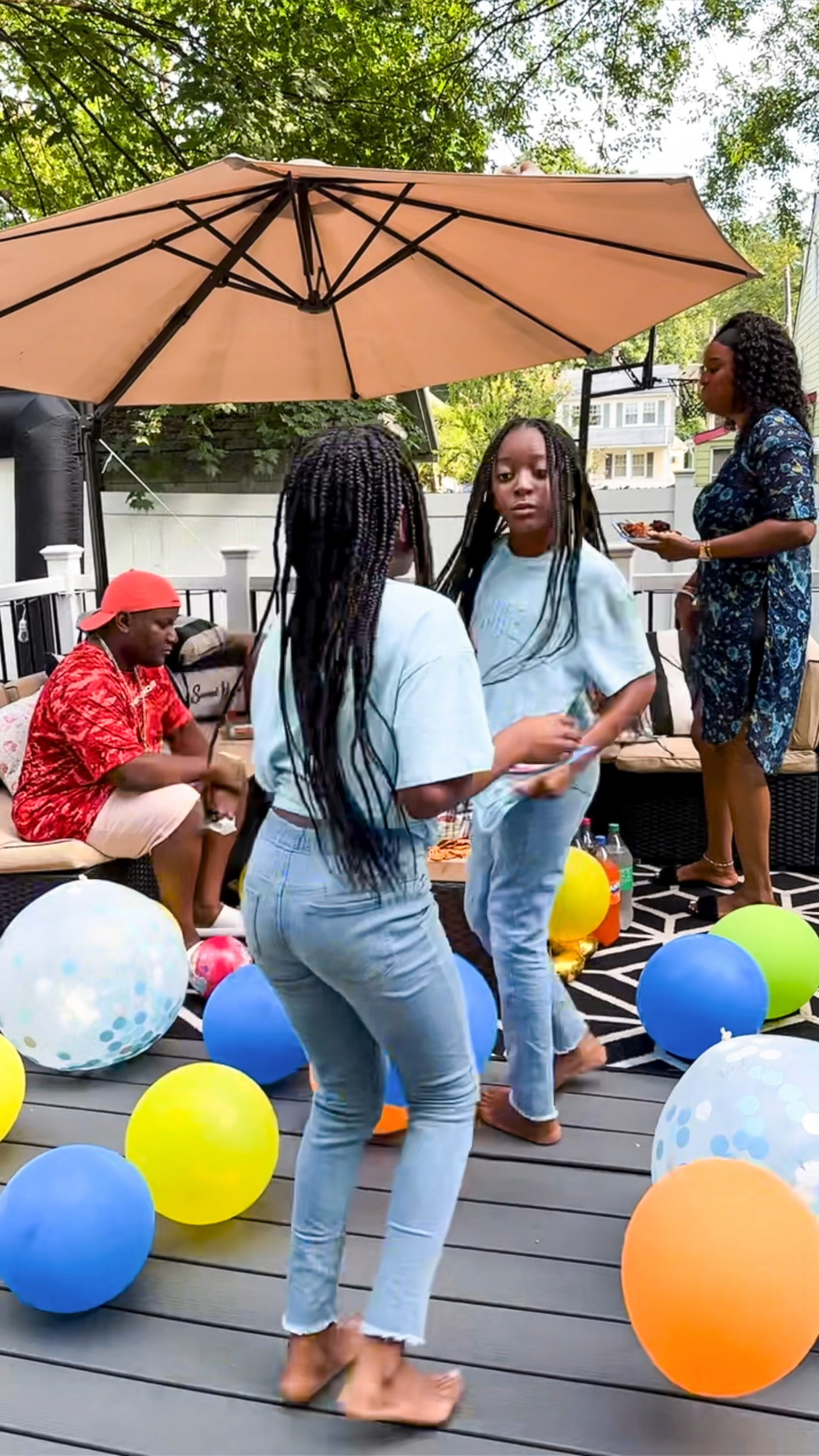 This Weekend was filled with lots of celebration for Ace’s birthday. We had an intimate party with our Family of 5, went out to Chuckecheese and then spent time outside till midnight watching his favorite shows. The movie night outside is one of our summer night favorites because we all get to relax and watch some Netflix movies or kids movies on our huge outdoor screen. 
These are cherished moments we try to keep with the kids and they know Mom & Dad Loves & Cherish them 🙏🙏🙏

#LTKkids #LTKfamily #LTKU