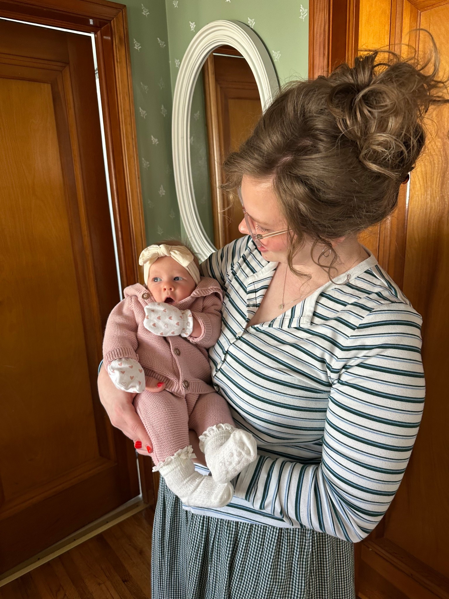 Church outfit for me and LouAnn 🩷

#LTKdayinmylife #LTKootd #LTKmomlife