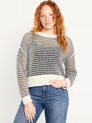 Open-Stitch Sweater | Old Navy (US)