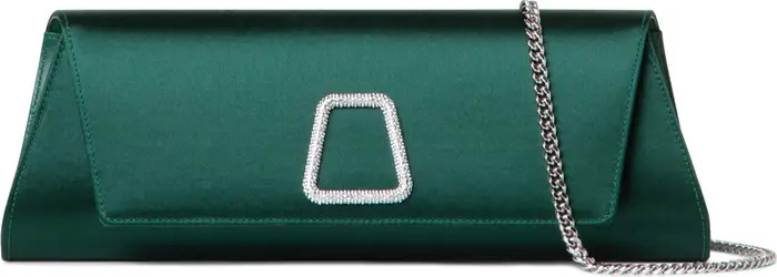 Akris Small Anouk East/West Silk Satin Clutch | Nordstrom | Nordstrom