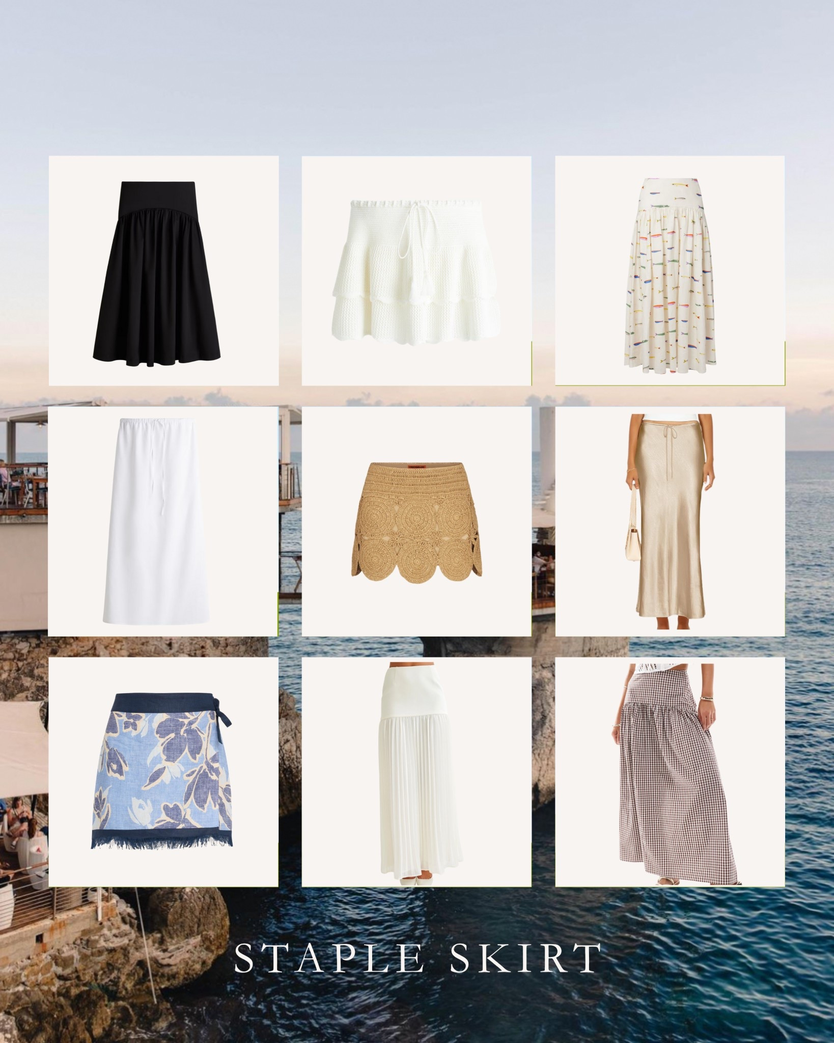 4. staple skirt (style from day to night)

#LTKTravel #LTKSummerEdit #LTKStyleTip