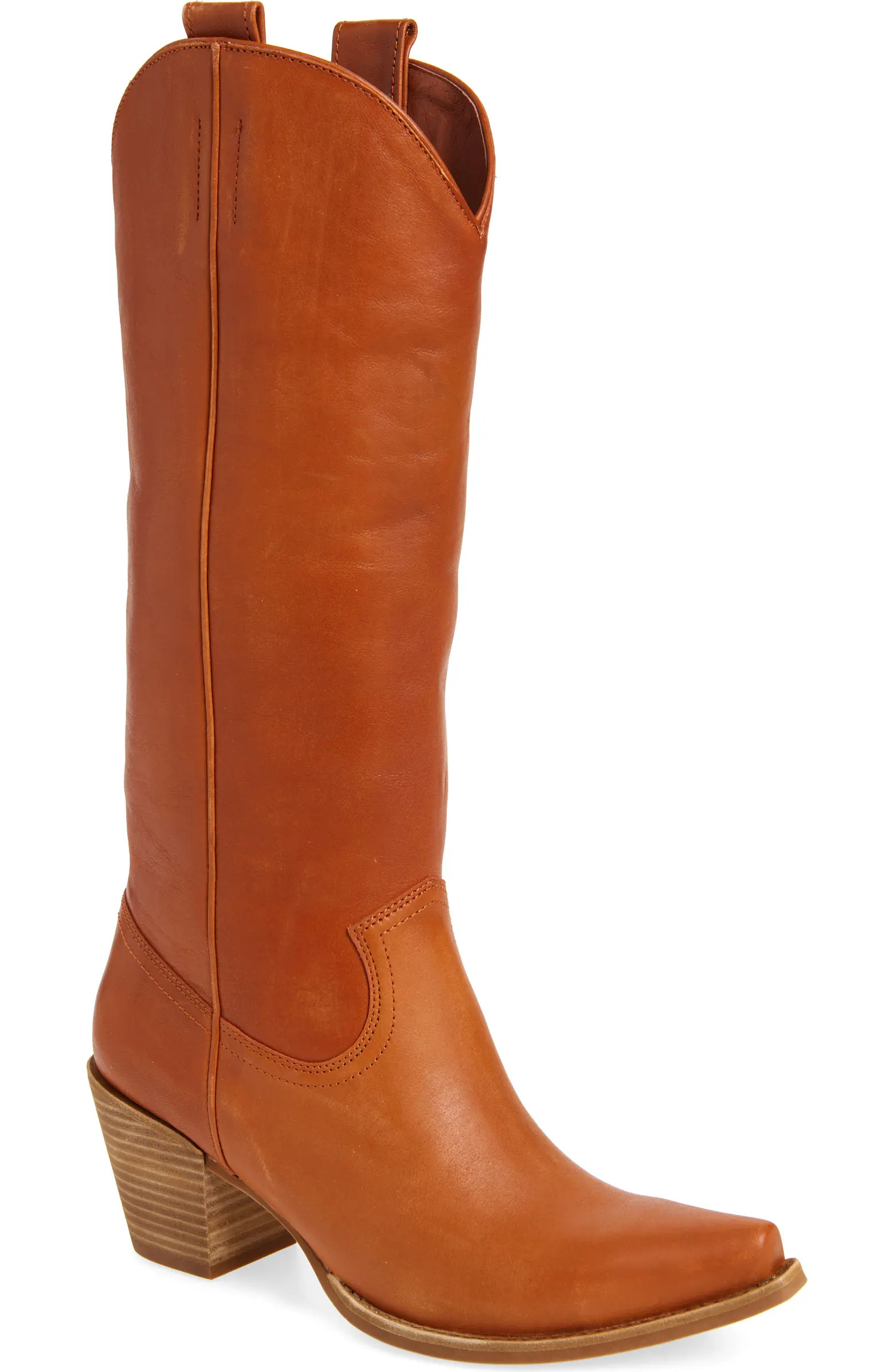 Rancher Knee High Western Boot (Women) | Nordstrom