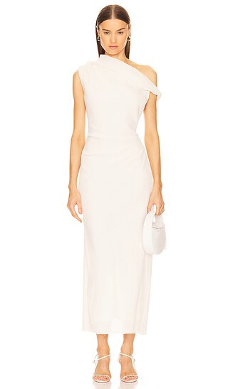 Eleni Dress in Shell | Revolve Clothing (Global)