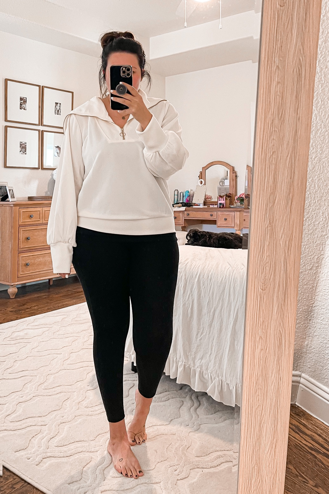 Loving this pullover from Amazon - super lightweight and comes in tons of colors — would be cute with jeans and sneakers or leggings — I am wearing the large in the top 

#LTKstyletip #LTKsalealert #LTKunder50