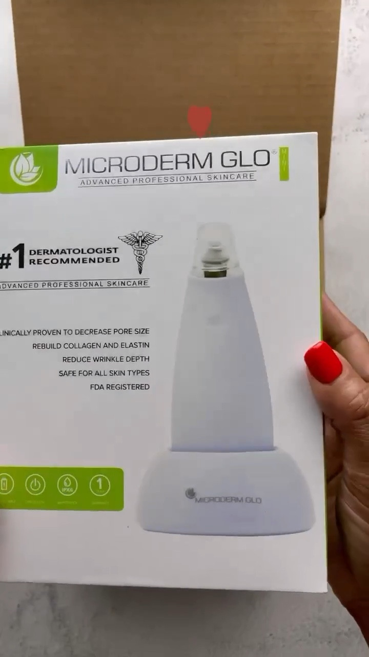 Microderm GLO MINI Premium Skincare Bundle - Includes Blackhead Remover Vacuum Tool, 8mm Filters 30 pack, Peptide Complex Serum. Best Anti Aging Treatment Black Head Remover and Pore Extractor Kit            🌸Product Link 👉🏼- https://amzn.to/457pRLA 

 #microdermglomini #microdermglo #blackheadremover #poreextraction #skincaredevice #skinresurfacing #ad #amazonfinds #amazonbeauty #ugccreator