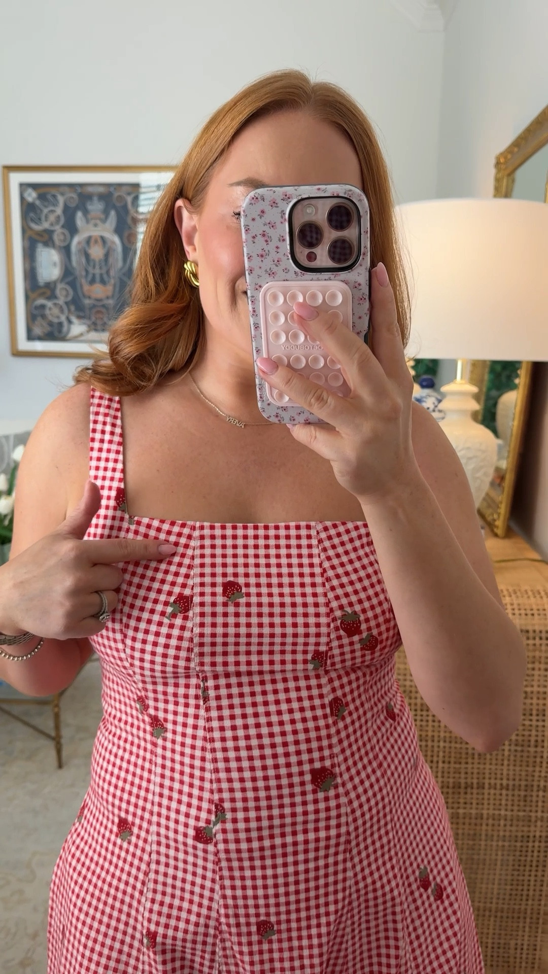 Abercrombie LTK spring sale, “AFLTK” saves 25% off!

This gingham dress might be my favorite spring piece — it feels so classic and feminine but still casual enough for daytime.

Sizing: dress Small

Pro: has pockets (!!) and the fit through the waist is really flattering
Con: the square neck and small straps make it hard to wear a regular bra

#LTKmomlife #LTKootd #LTKSpringSale