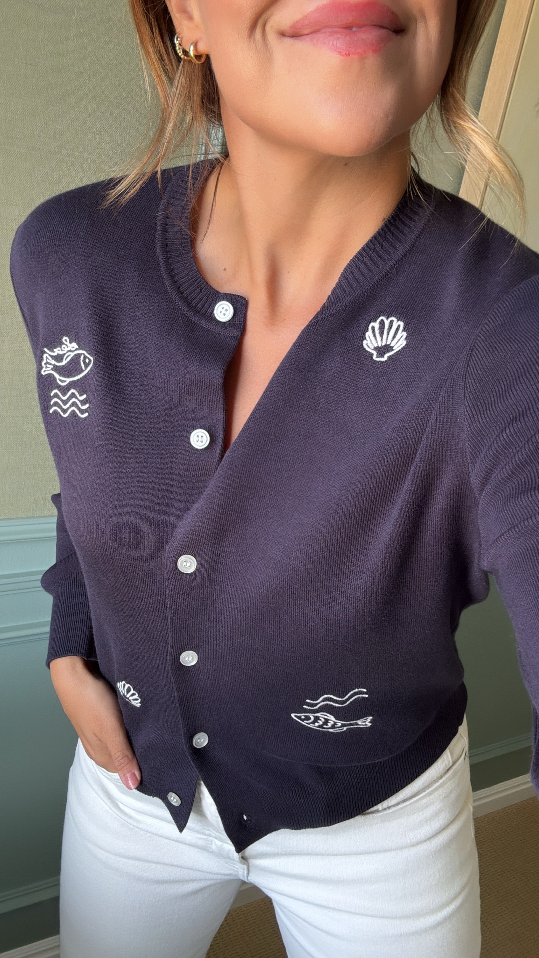 The cute $22 cardigan I’ve been wearing all summer! Love the navy and embroidery details. 

#LTKMidsize #LTKFindsUnder50 #LTKSeasonal