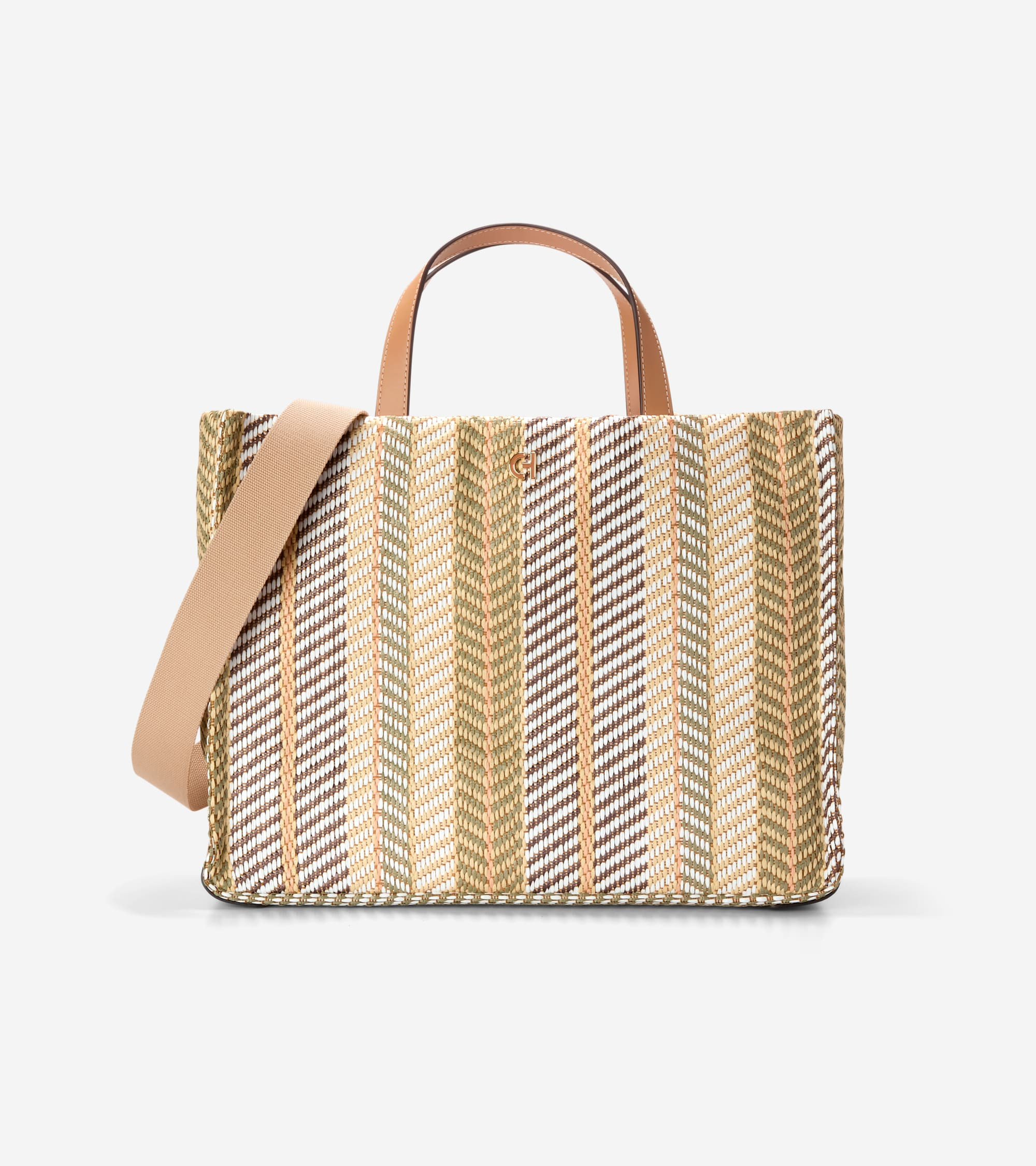 Women's Montecito Medium Straw Tote Bag | Cole Haan (US)