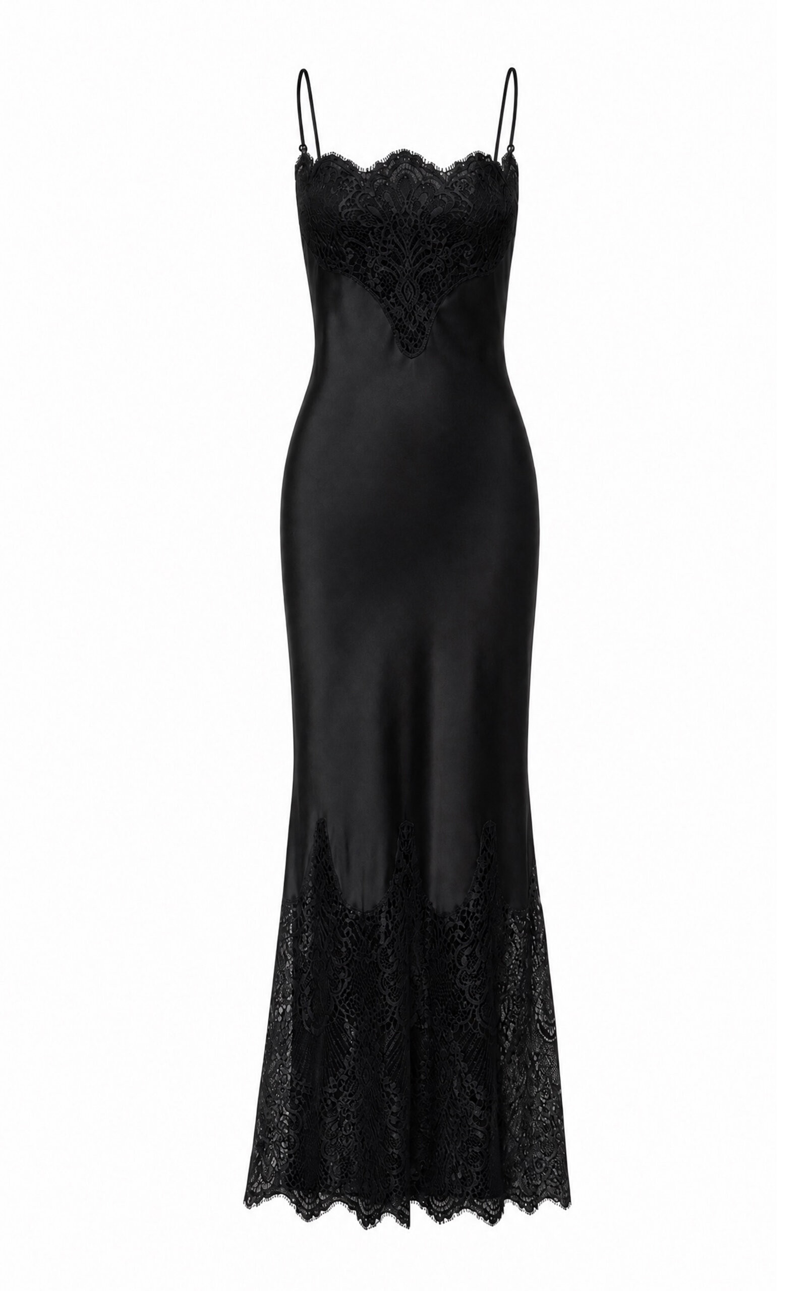 Nadia Silk Lace Maxi Slip Dress | Moda Operandi (Global)