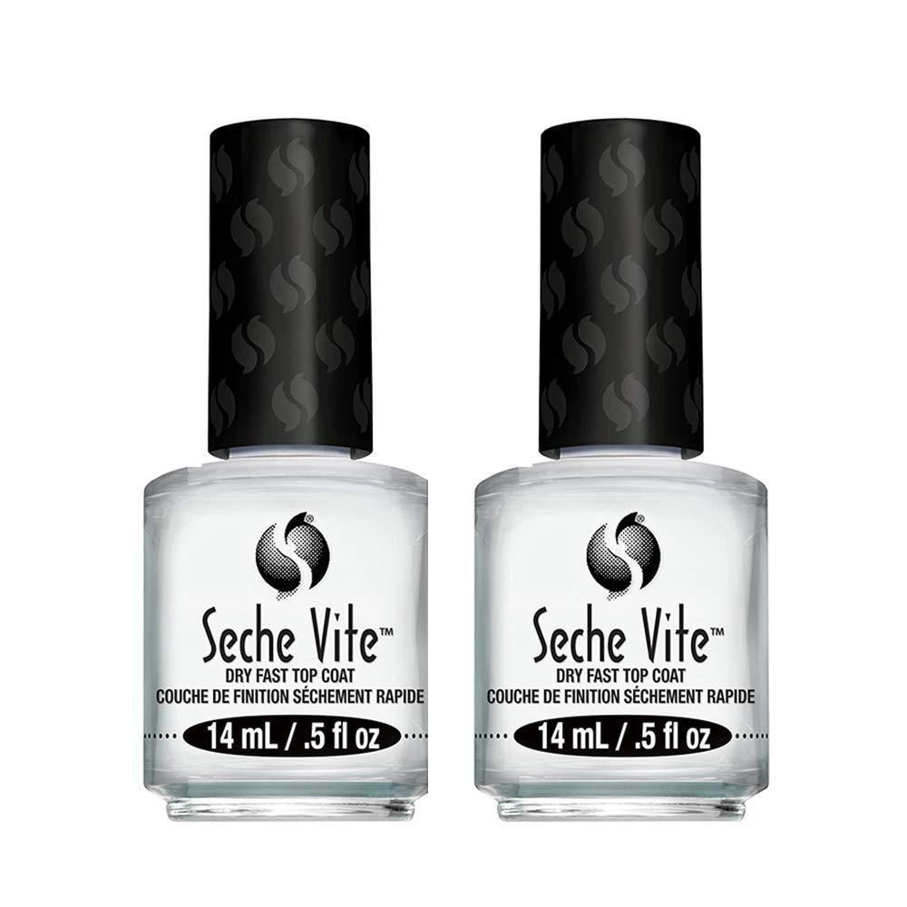 Kit 2 Base Unhas Seche Vite Dry Fast Top Coat Secagem Rápida em Promoção | Ofertas na American... | Americanas (BR)