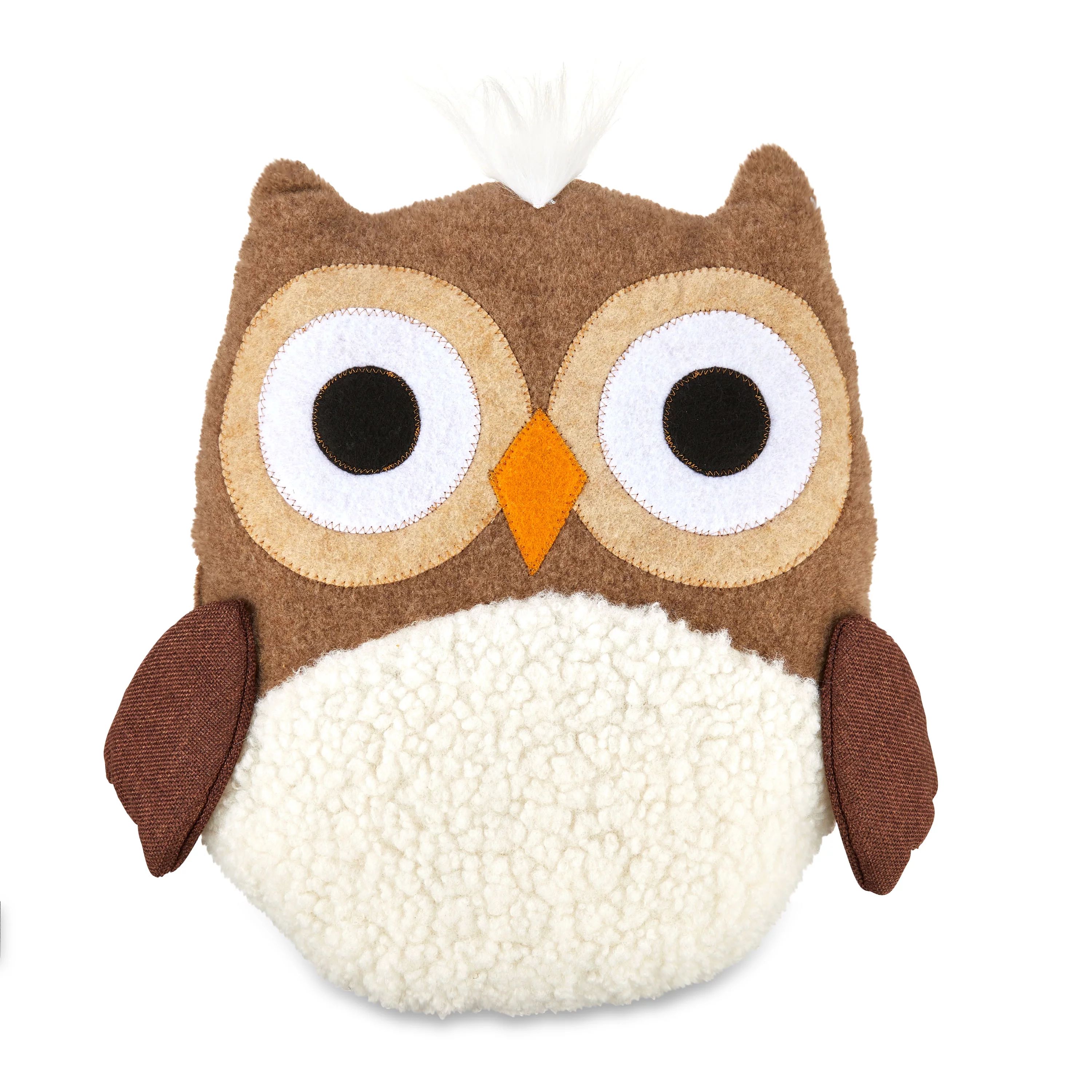 Harvest 13 in Brown Owl Decorative Pillow, Way to Celebrate | Walmart (US)