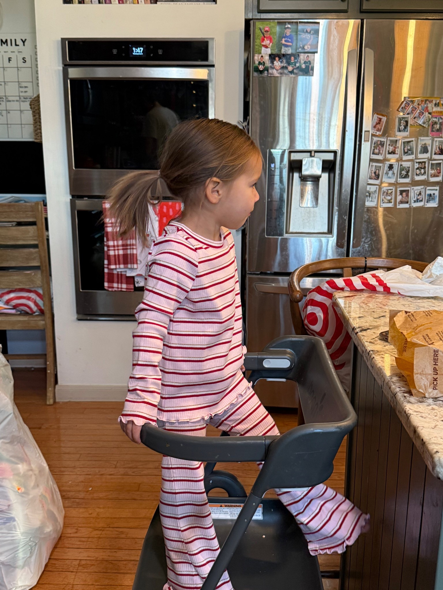 Cutest little set for toddlers- flare pants, stripes, ruffles, sign us up! 

#LTKKids #LTKHoliday #LTKmomlife