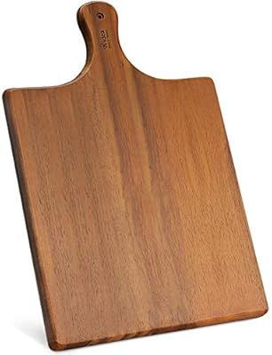 AIDEA Wood Cutting Board Large Charcuterie Board Serving Tray With Handle (17"x11") | Amazon (US)