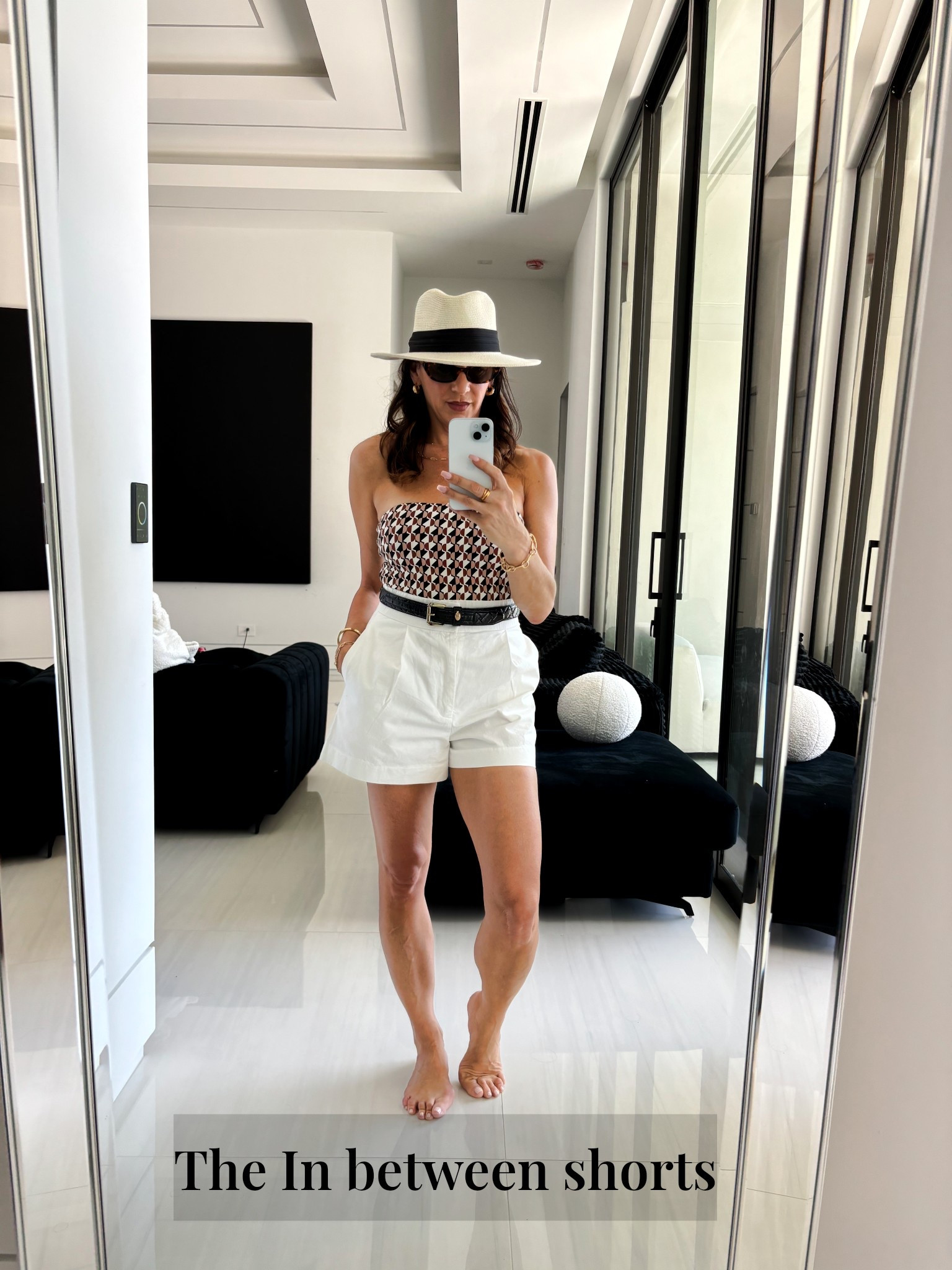 Not to dressy… not to casual 
Wear therm day or night, they are the perfect shorts

Shorts @Zara 
Swimsuit- doubles as a top @VICI 

#LTKmomlife #LTKSwim #LTKdayinmylife