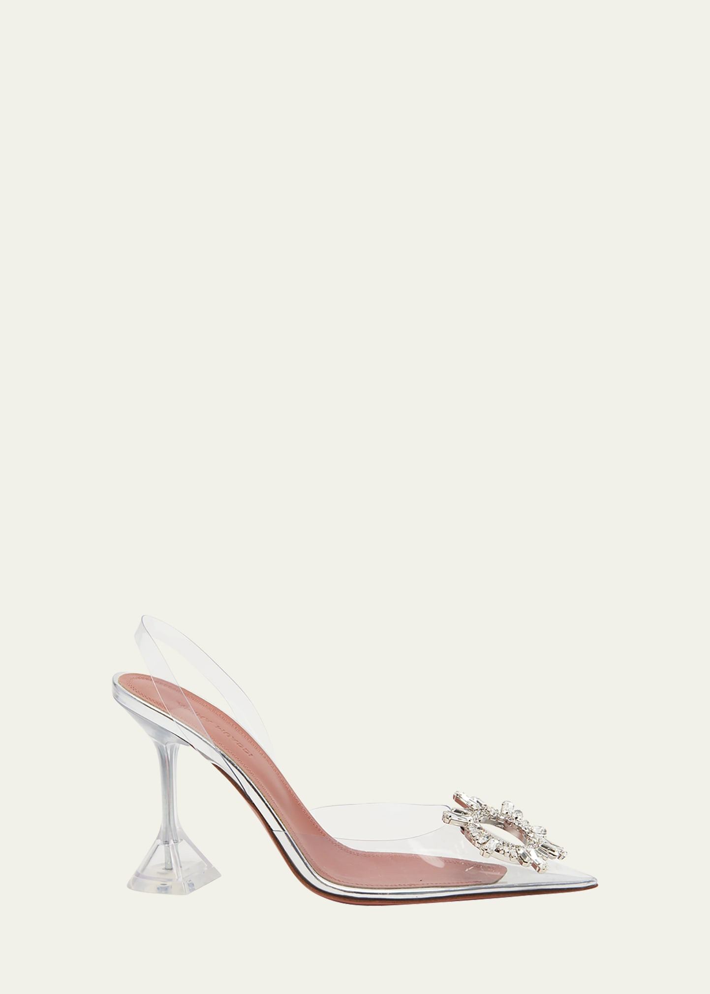 Rosie See-Through Slingback Bow Pumps | Bergdorf Goodman
