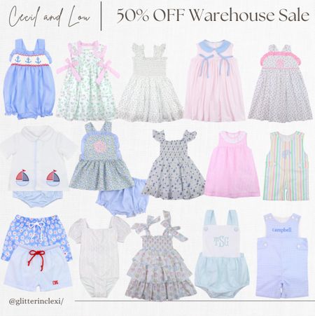 Cecil & Lou 50% off warehouse sale!

#LTKSeasonal #LTKFind #LTKsalealert