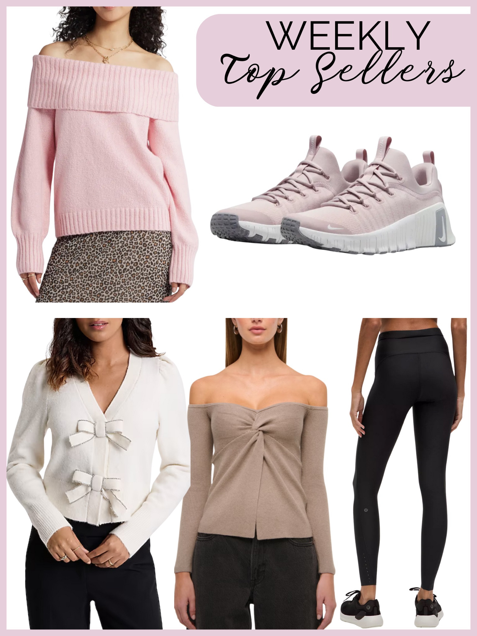 Top sellers 

#LTKFindsUnder50 #LTKSaleAlert #LTKFitness