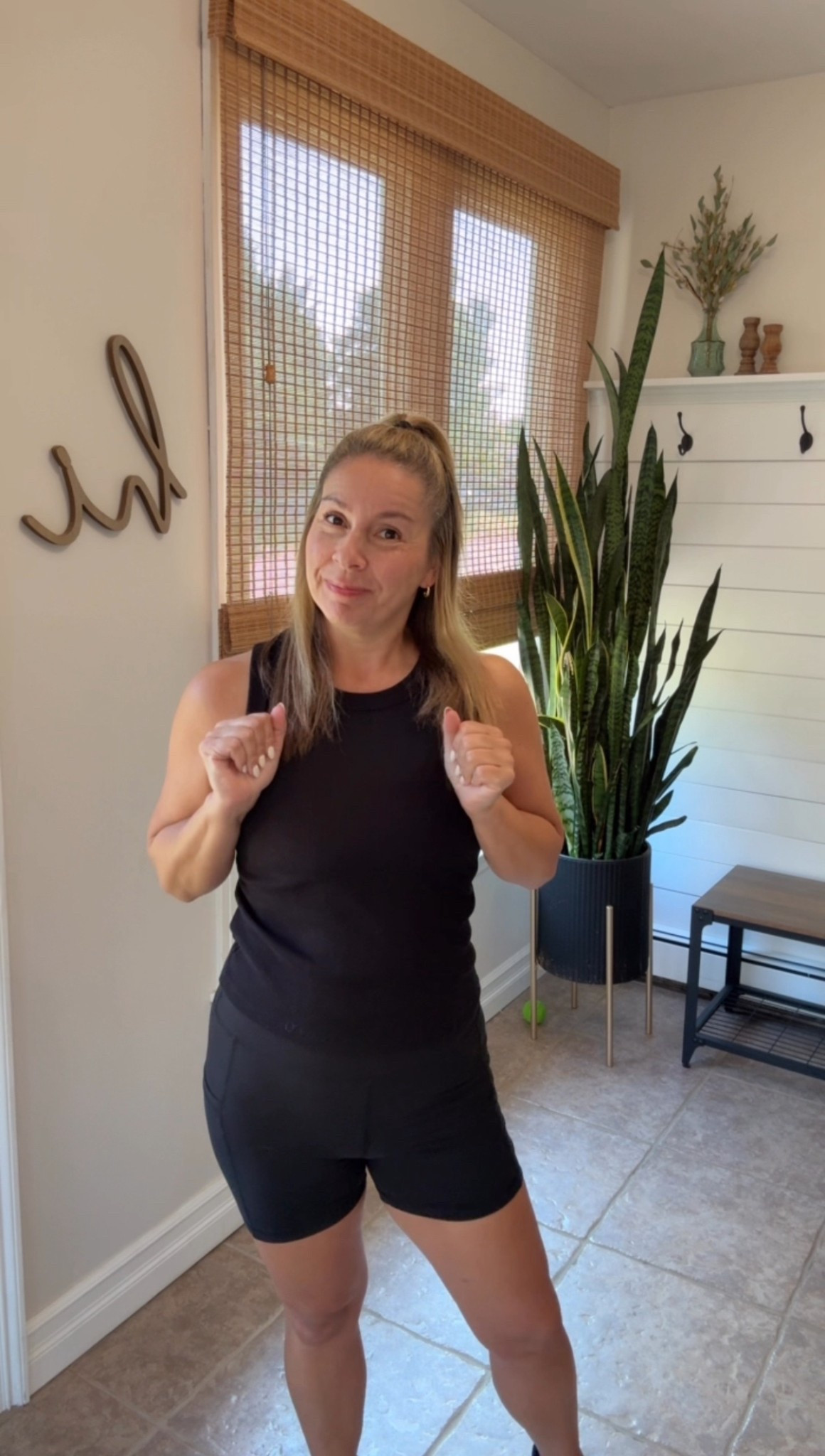 Today's gym outfit, it's hot
AF so I went with biker shorts today. These come in a pack of 3 for under $35 and have a 15% coupon. I'm wearing a medium. Crop tank is a large. New Balance sneakers tts

#LTKFindsUnder50
#LTKPetite #LTKActive

#LTKSaleAlert #LTKMidsize #LTKOver40