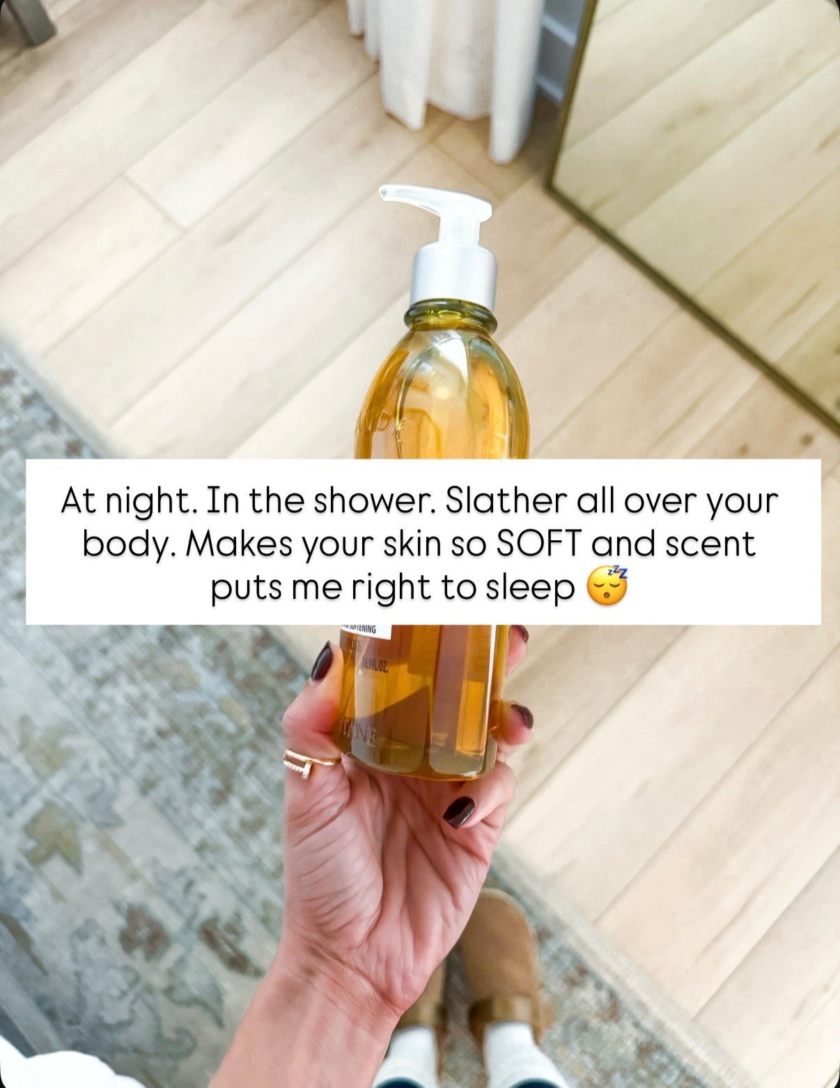 What I’m bringing to my favorite things party! In the shower - slather all over your body - turns from an oil to a cream in the most relaxing scent!

#LTKselfcare #LTKGiftGuide #LTKBeauty