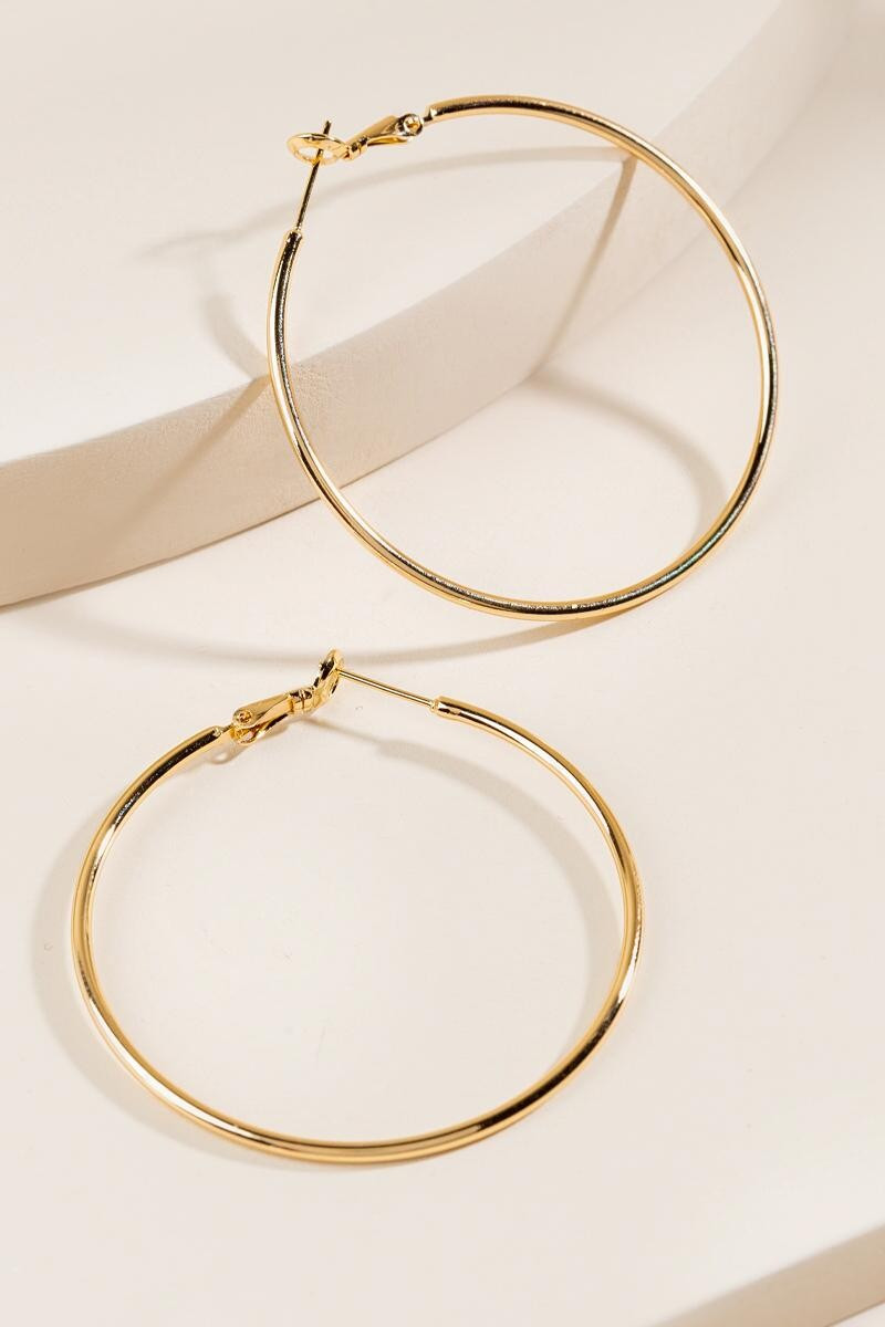 Nori Large Hoops | Francesca’s Collections