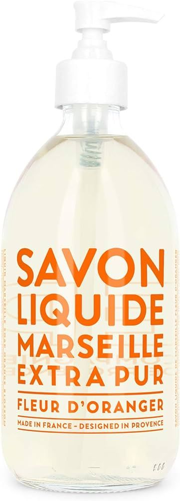 Compagnie de Provence Savon de Marseille Extra Pure Liquid Soap - Orange Blossom - 16.7 Fl Oz Gla... | Amazon (US)