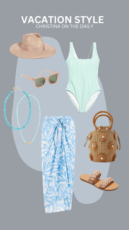 Vacation/ Spring outfit ideas #sarong #onepiece #beachhat

#LTKsalealert #LTKSeasonal #LTKtravel