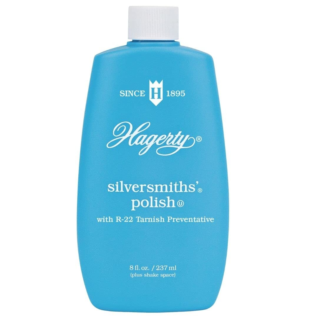 Hagerty Silversmiths' Polish, Professional Silver Cleaner and Tarnish Remover for Jewelry, Silver... | Amazon (US)