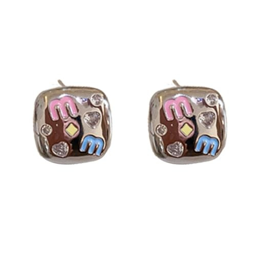 18K Gold Luxury Letter Earrings for Women and Sisters | Valentines, Birthday Gifts, Elegant Acces... | Amazon (US)