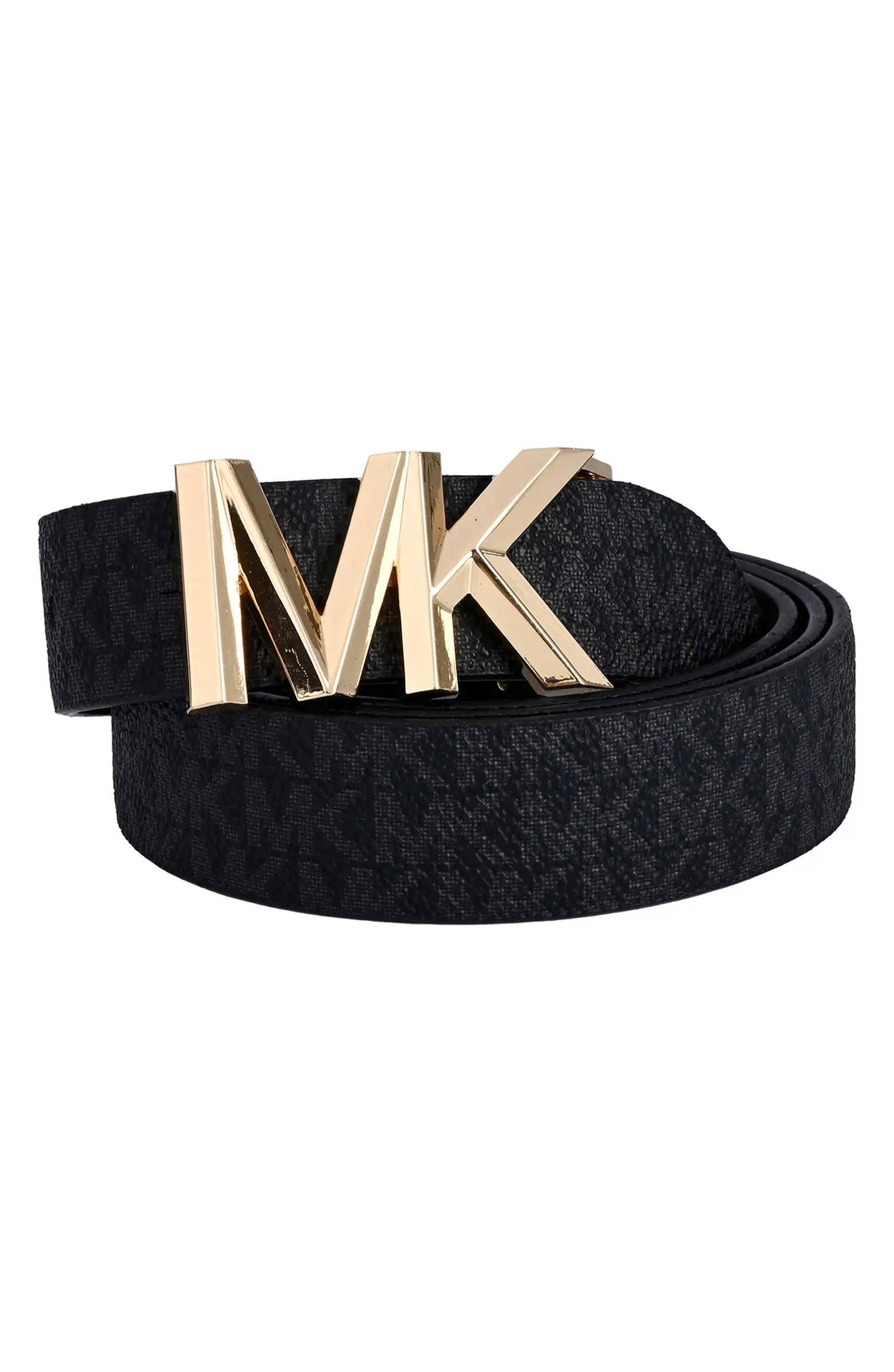 Monogram Reversible Leather Belt | Nordstrom