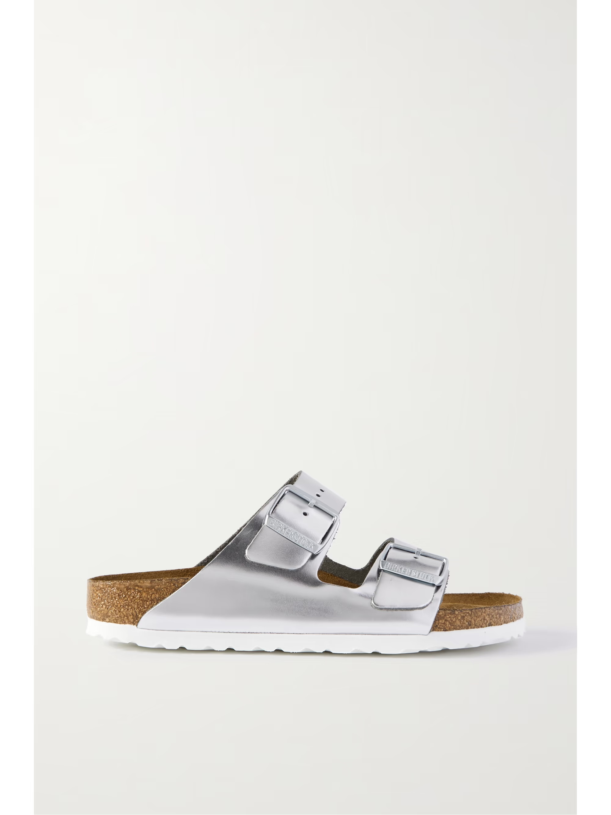 Arizona metallic leather sandals | NET-A-PORTER (US)