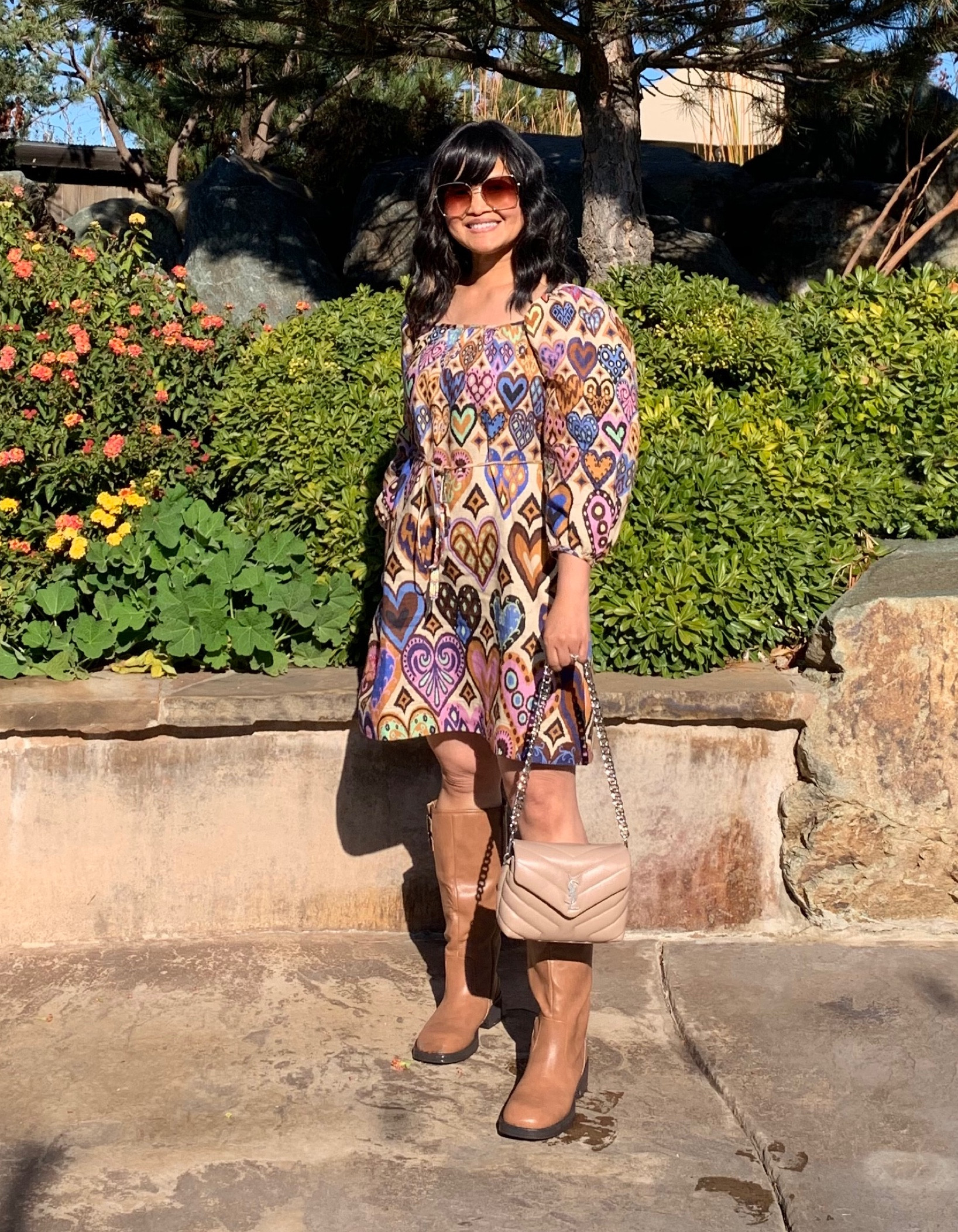 Don’t sleep on this Farm Rio dress if you are looking for an amazing piece that can go from work to weekend.  I got it in an XS, and I love everything about it - the exaggerated puff sleeves, the tie waist, the square neckline, and of course, the pockets.  It is soft, lightweight, and beautifully made.  What’s more, it’s 50% off right now, making it just under $100.

#littlemisscasual #farmrio #farmriodress #workwearoutfit #holidayoutfit #momstyle #streetstylelook

#LTKfindsunder100 #LTKparties #LTKworkwear