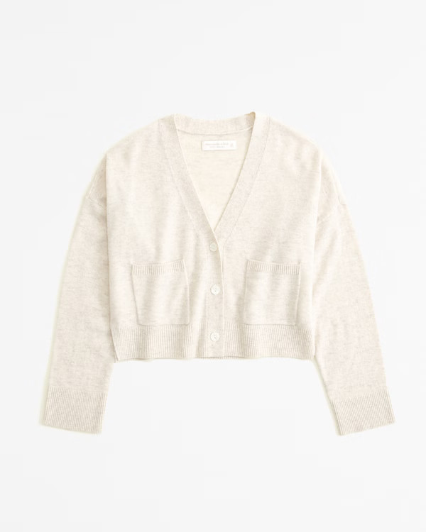 Women's Cashmere Cardigan | Women's Tops | Abercrombie.com | Abercrombie & Fitch (US)